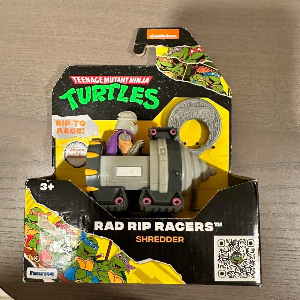 Nickelodeon Rad Rip Racers Shredder action figure